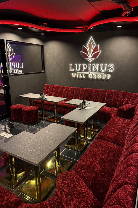LUPINUSのラウンジ